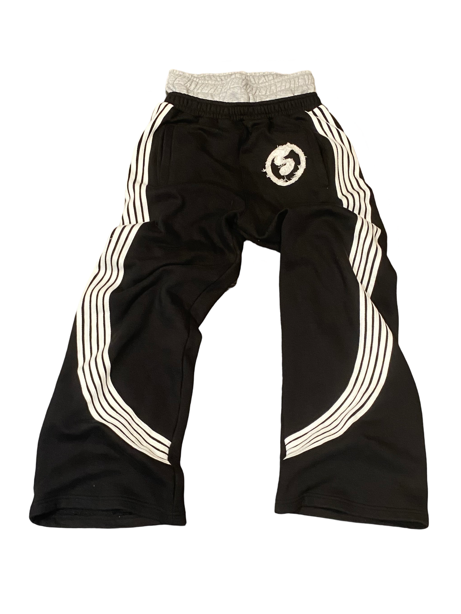 Black slate “Double Layered” Sweats
